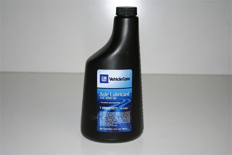 OEM AXLE LUBRICANT, SAE 80W- 89021671