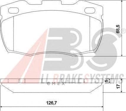 OEM Brake Pads/ABS 36696