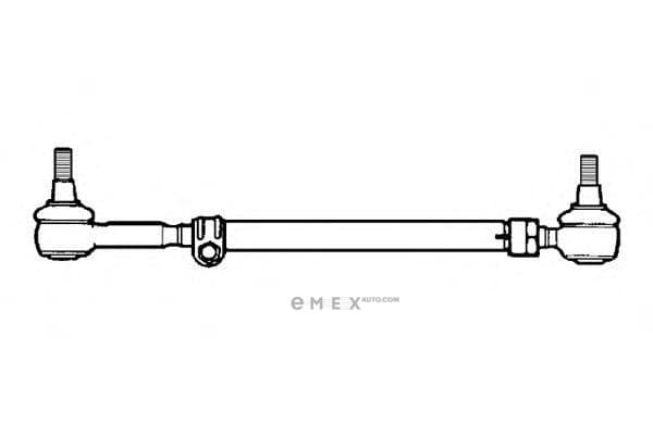 OEM TIE ROD STEERING DB W124 0503902