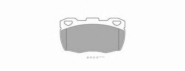 OEM BRAKE PAD SET/LAND ROVER 427