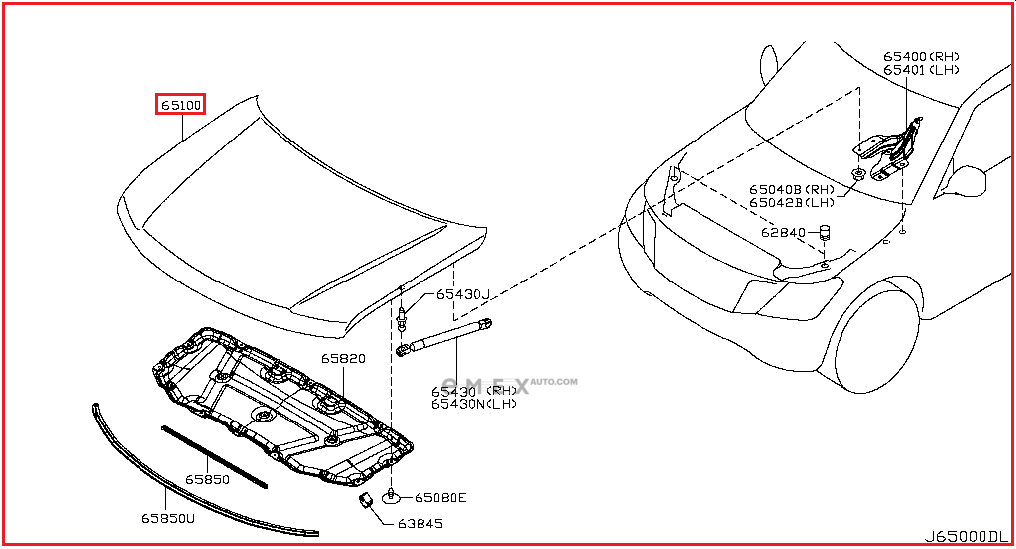 OEM HOOD F510M1LAMA