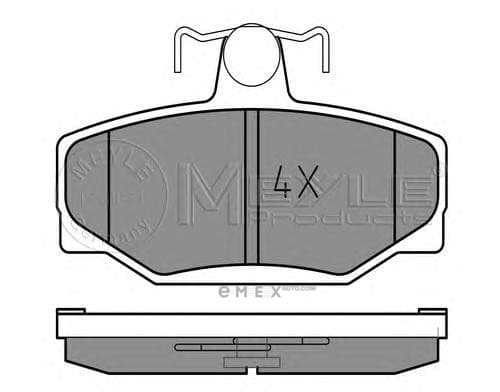 OEM DISC BRAKE PAD SET 0252138513