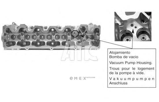 OEM HEAD ASSY, CYLINDER 908504