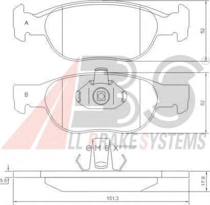 OEM Brake Pads/ABS 37132