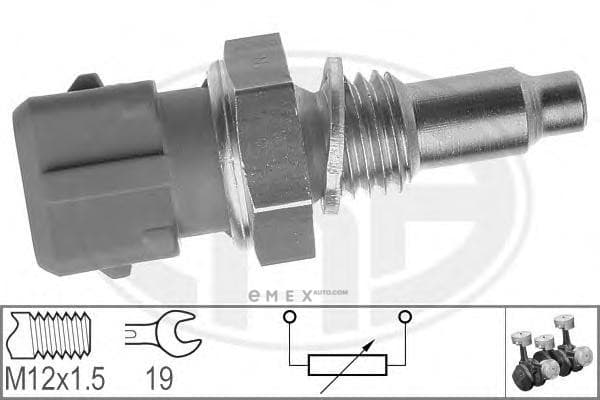 OEM SENSOR ASSY, TEMPERATURE 330120