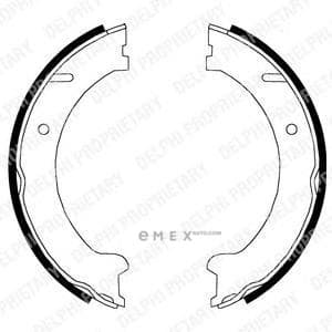 OEM BRAKE SHOE AXLE SET LS1832