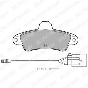 OEM BRAKE PAD AXLE SET LP853