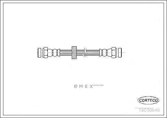 OEM HOSE ASSY, WINDSHIELD WASHER 19030646