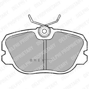 OEM BRAKE PAD AXLE SET LP731