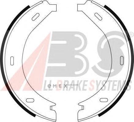 OEM Brake Shoes/ABS 9110