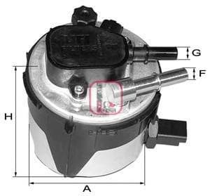 OEM FILTER ASSY, FUEL PUMP S5170GC