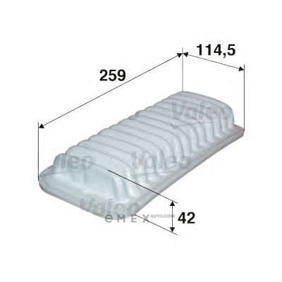 OEM FILTER ASSY, AIR ELEMENT 585059