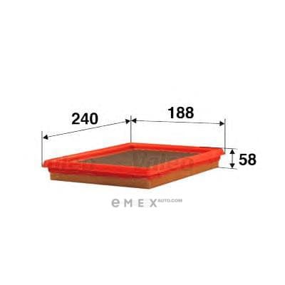 OEM FILTER ASSY, AIR ELEMENT 585085