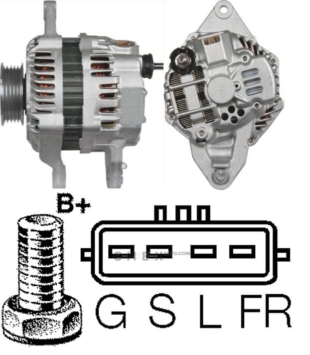 OEM ALTERNATOR ASSY 1800A123