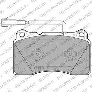 OEM BRAKE PAD AXLE SET LP2221