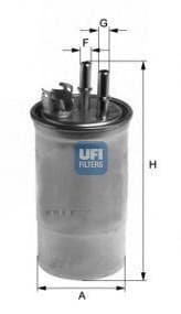 OEM FILTER ASSY, FUEL PUMP 2443300