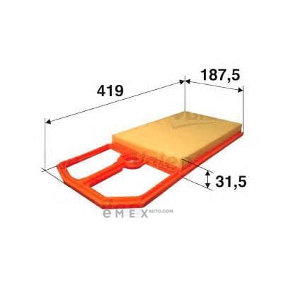 OEM FILTER ASSY, AIR ELEMENT 585095