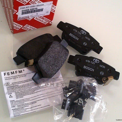 OEM PAD KIT, DISC B 0446605010