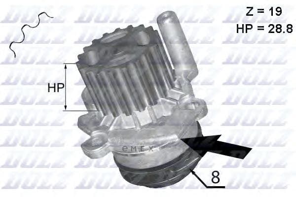 OEM WATER PUMP ASSY A224