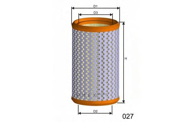 OEM FILTER ASSY, AIR ELEMENT R196