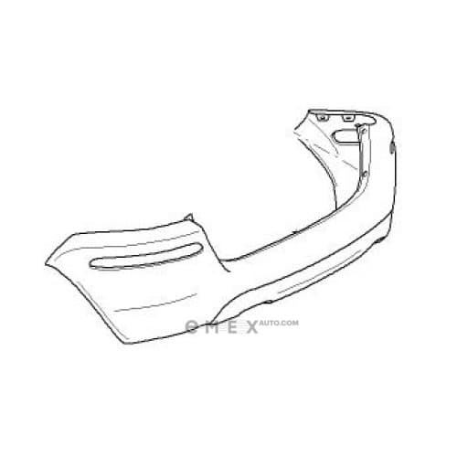 OEM BUMPER ASY - REAR 1508972