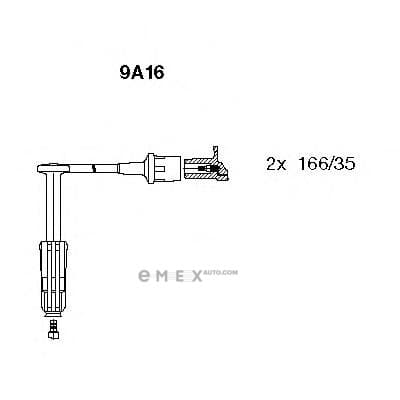 OEM IGNITION CABLE DB W163/JEEP ML/230 9A16