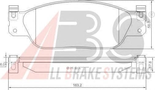 OEM Brake Pads/ABS 37179