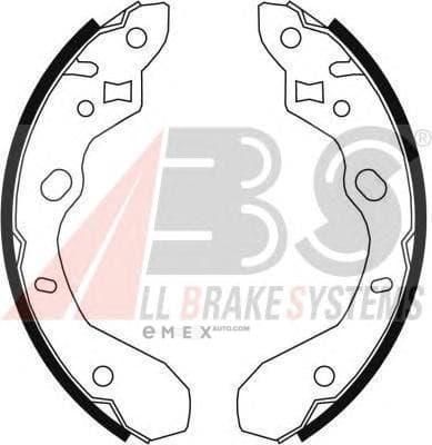 OEM Brake Shoes/ABS 9066