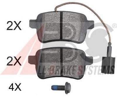 OEM Brake Pads/ABS 37775