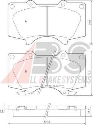 OEM Brake Pads/ABS 37420