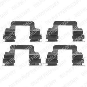 OEM BRAKE PAD FITTING KIT LX0383