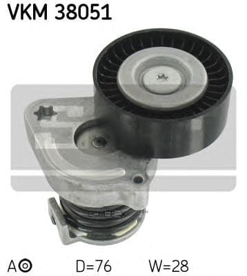 OEM TENSIONER ASSY, BELT VKM38051