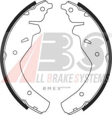 OEM SHOE KIT, DRUM BRAKE 8937