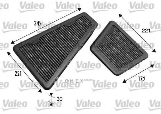 OEM FILTER ASSY, CABIN AIR 698793