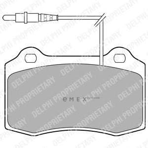 OEM BRAKE PAD AXLE SET LP1457