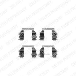 OEM BRAKE PAD FITTING KIT LX0200