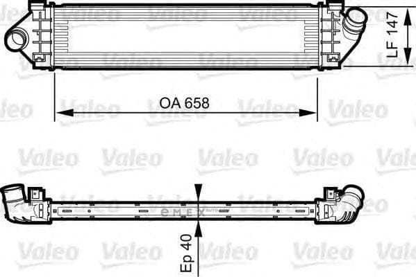 OEM RADIATOR ASSY, A/C 818239