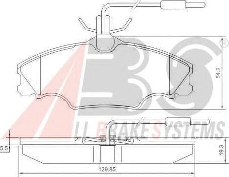 OEM Brake Pads/ABS 36976