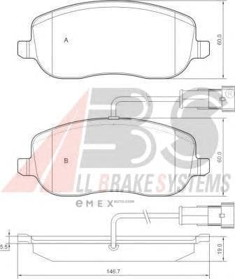 OEM Brake Pads/ABS 37495