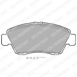 OEM BRAKE PAD AXLE SET LP809