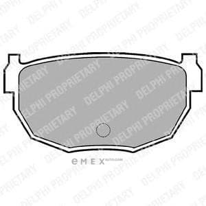 OEM BRAKE PAD AXLE SET LP570