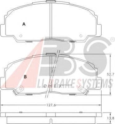 OEM Brake Pads/ABS 36736