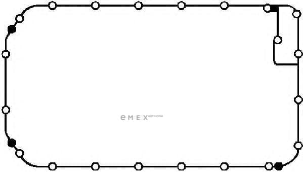 OEM OIL PAN (SUMP) GASKET 14077400