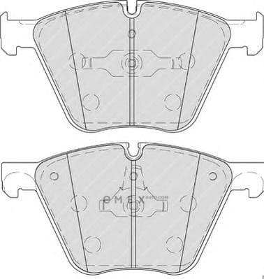 OEM PAD KIT, DISC BRAKE FDB4258