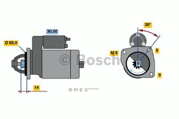 OEM ANLASSER I.A. 0986017030