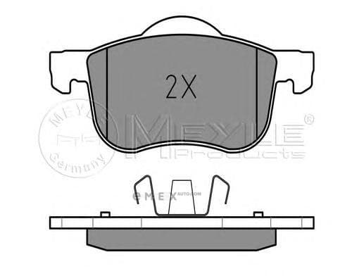 OEM DISC BRAKE PAD SET 0252307318