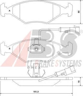 OEM Brake Pads/ABS 37121