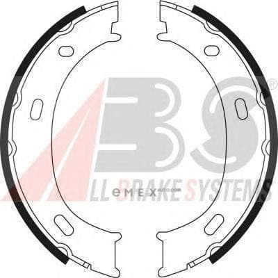 OEM Brake Shoes/ABS 9021