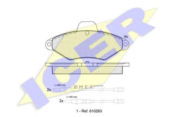 OEM BRAKE PAD 180920