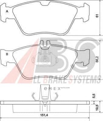 OEM PAD KIT, DISC BRAKE 36903